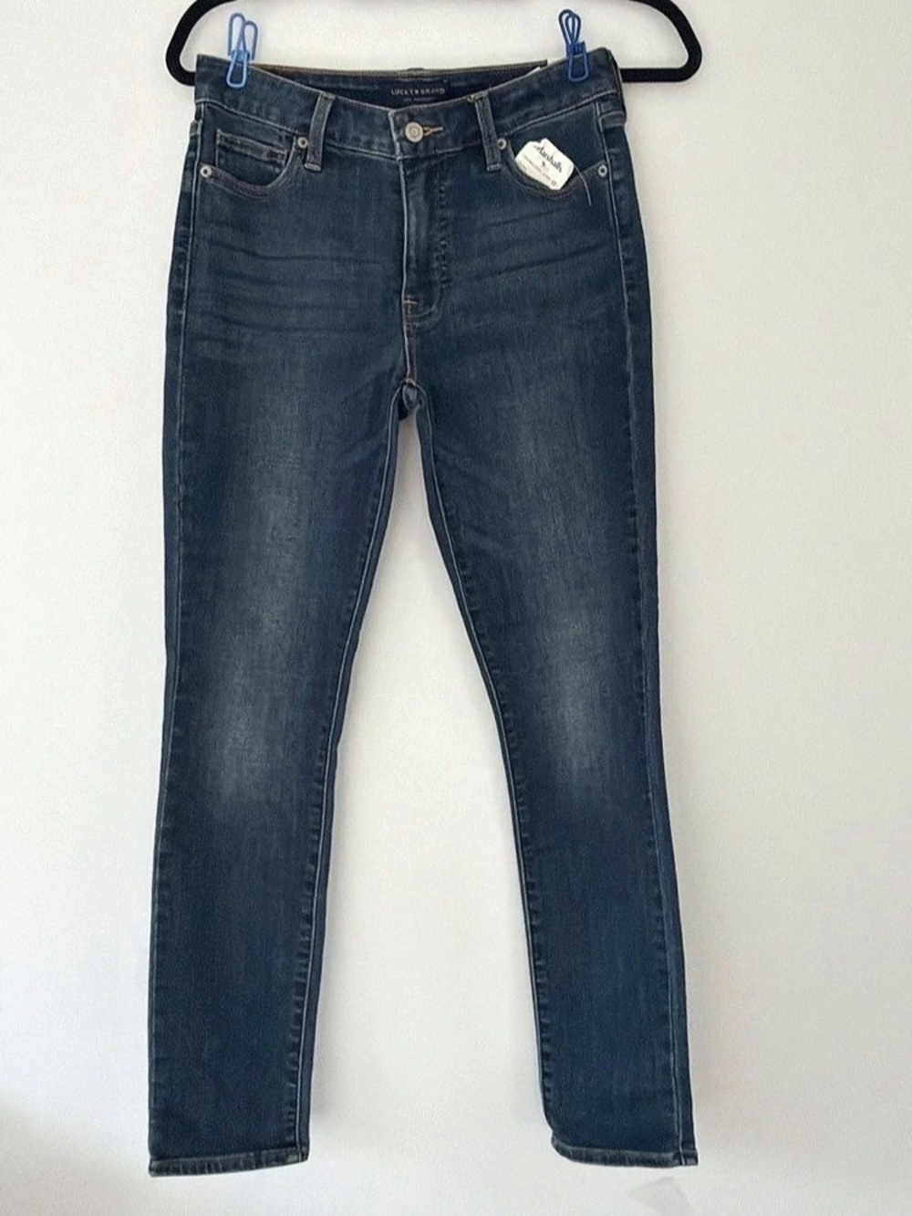 Lucky Brand Hayden Mid Rise Skinny Jeans Blue Waist 26